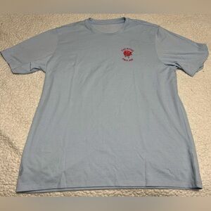 NWT Holderness & Bourne Men's Powder Blue Rosie Pro Am Shirt Size Large